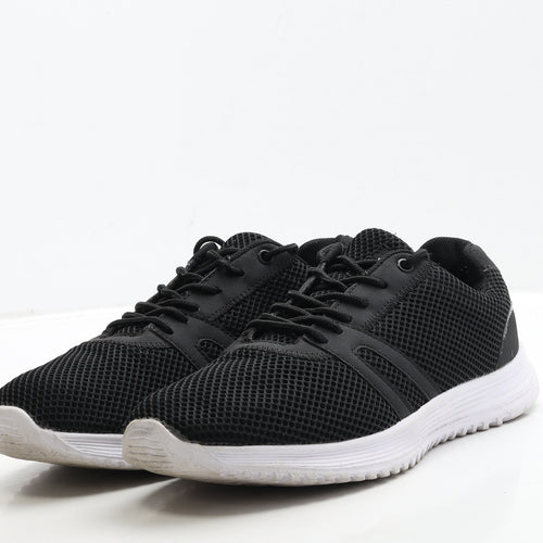 Primark Mens Black Polyester Trainer UK 9 43