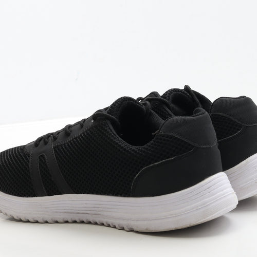Primark Mens Black Polyester Trainer UK 9 43