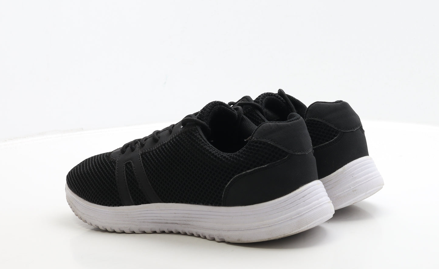 Primark Mens Black Polyester Trainer UK 9 43
