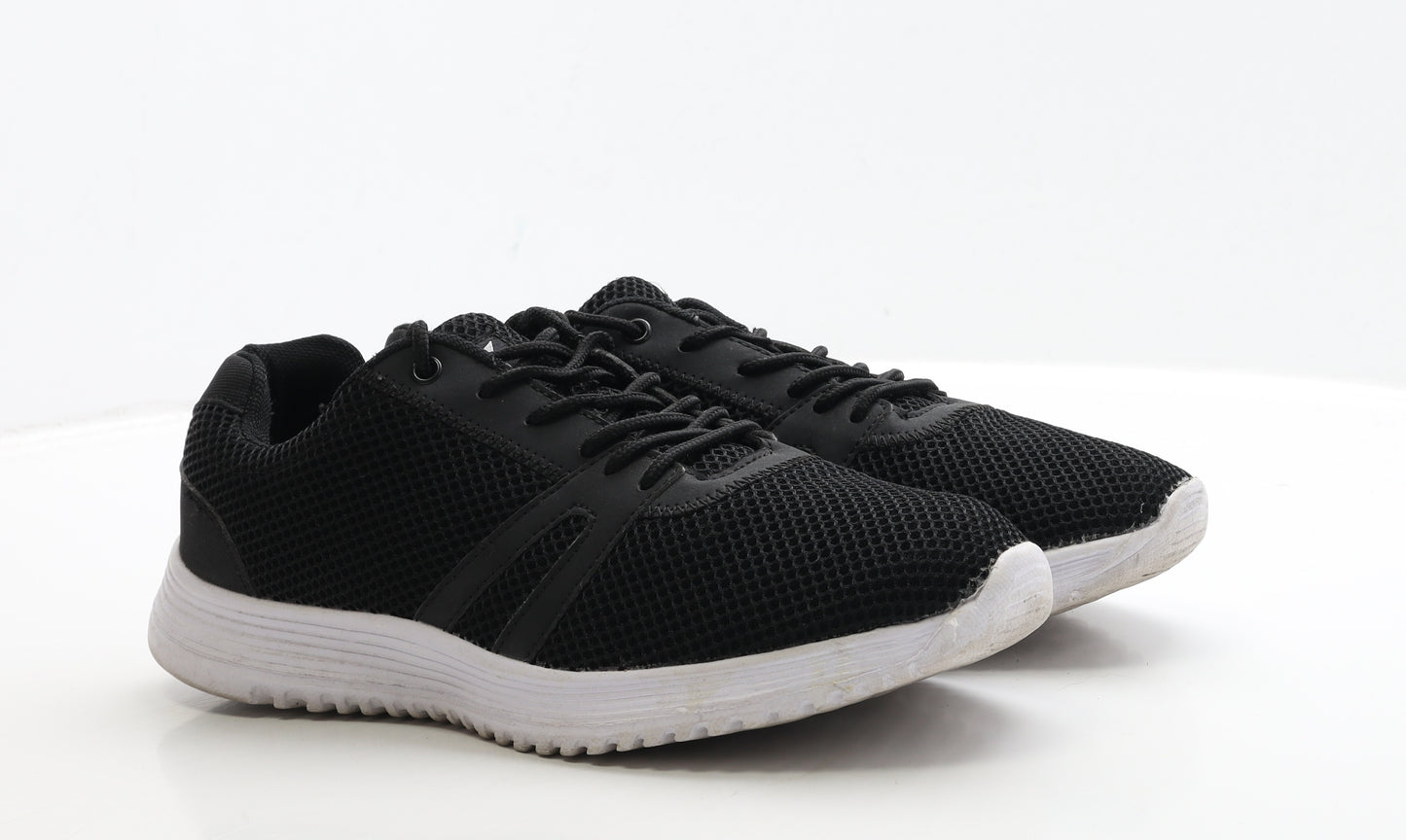 Primark Mens Black Polyester Trainer UK 9 43
