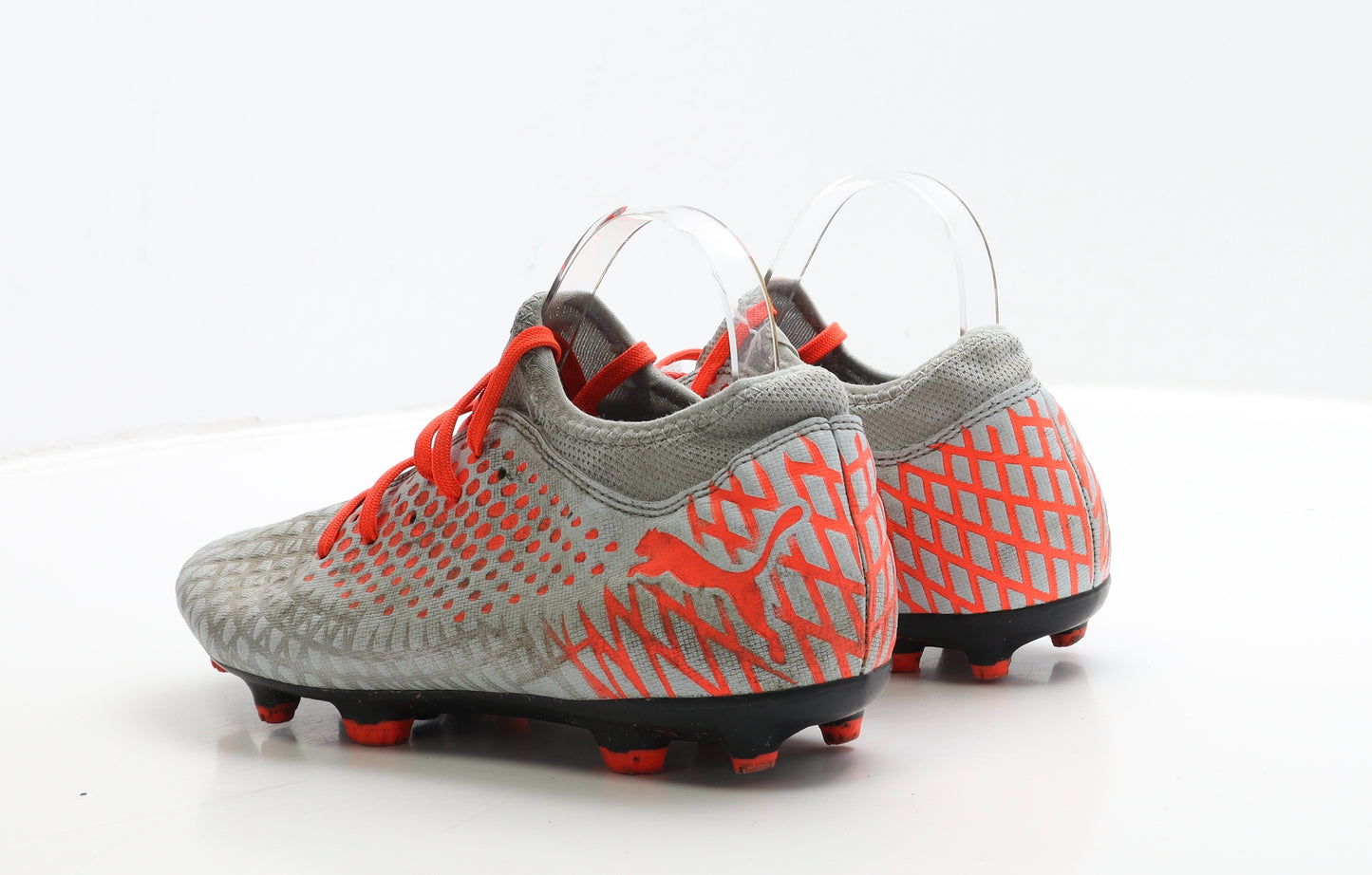 PUMA Mens Grey Polyester Trainer UK 8 42 - Future