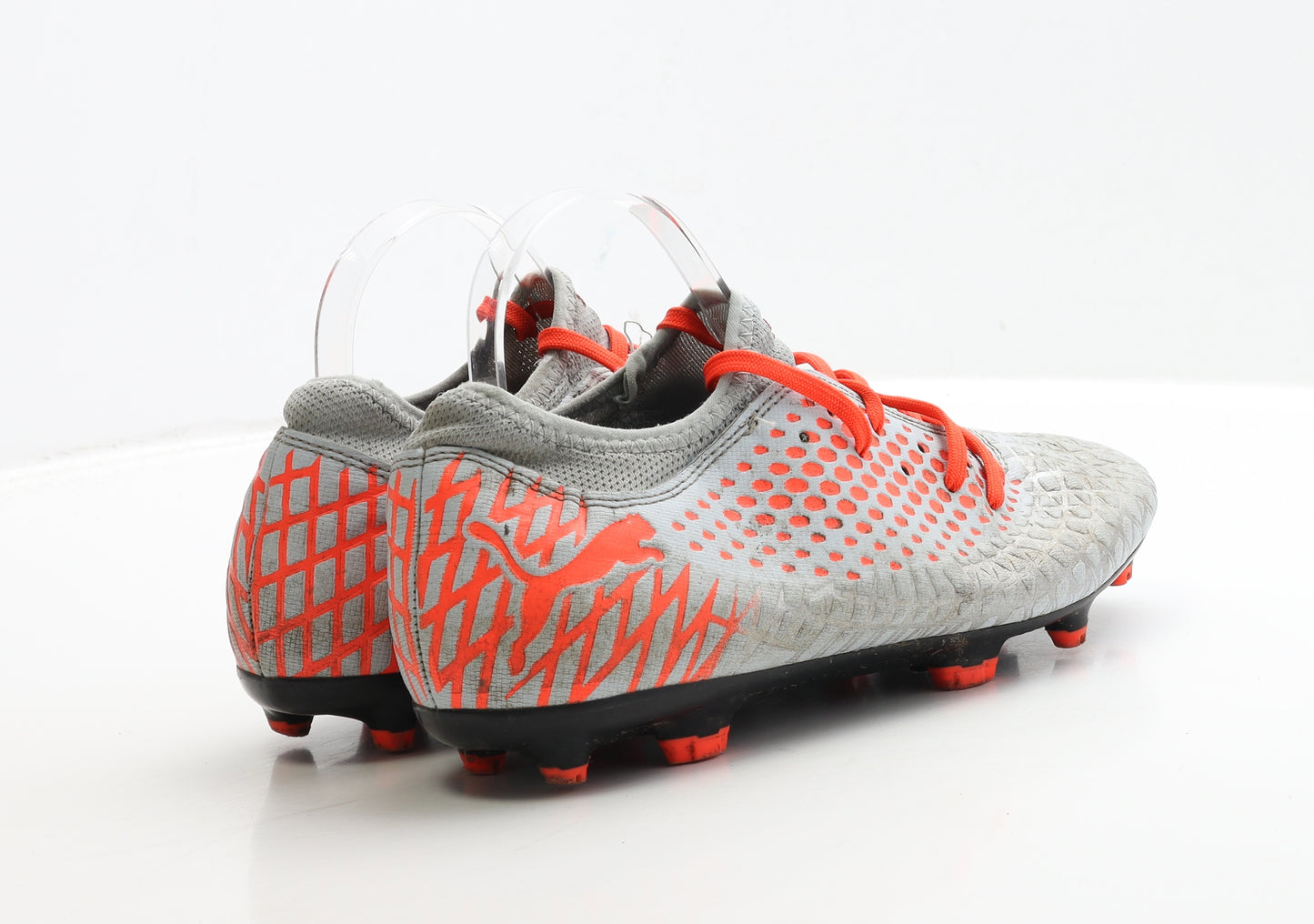 PUMA Mens Grey Polyester Trainer UK 8 42 - Future