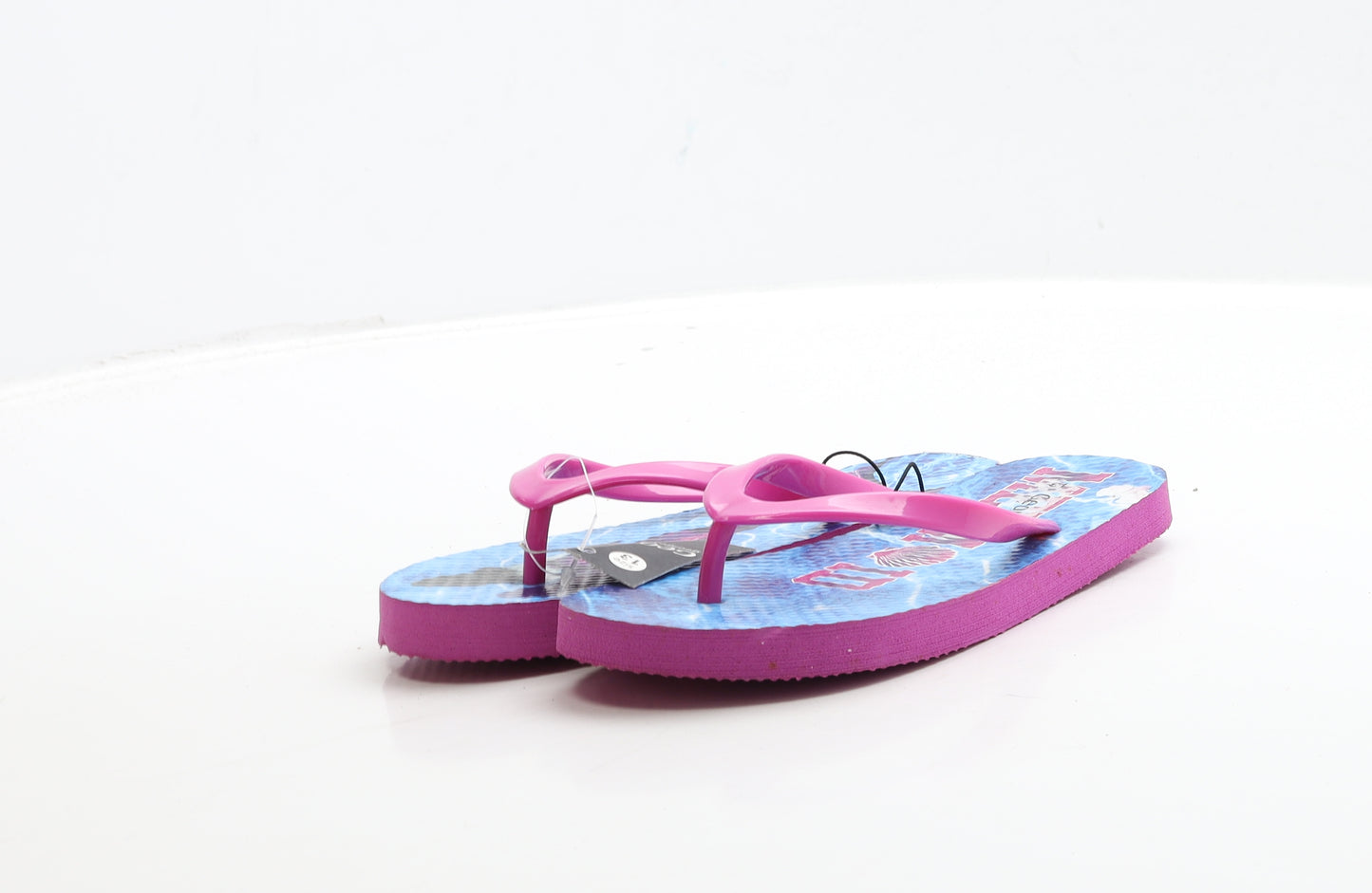 George Girls Pink Rubber Thong Sandal UK 13 32