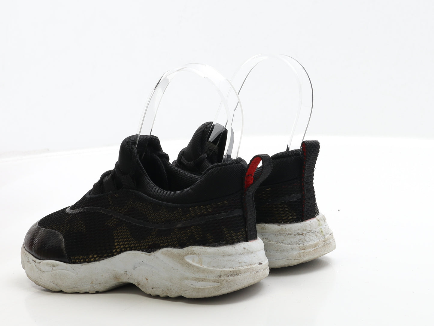 Primark Boys Black Polyester Trainer UK 11 29