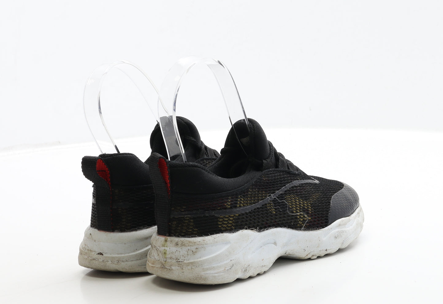 Primark Boys Black Polyester Trainer UK 11 29