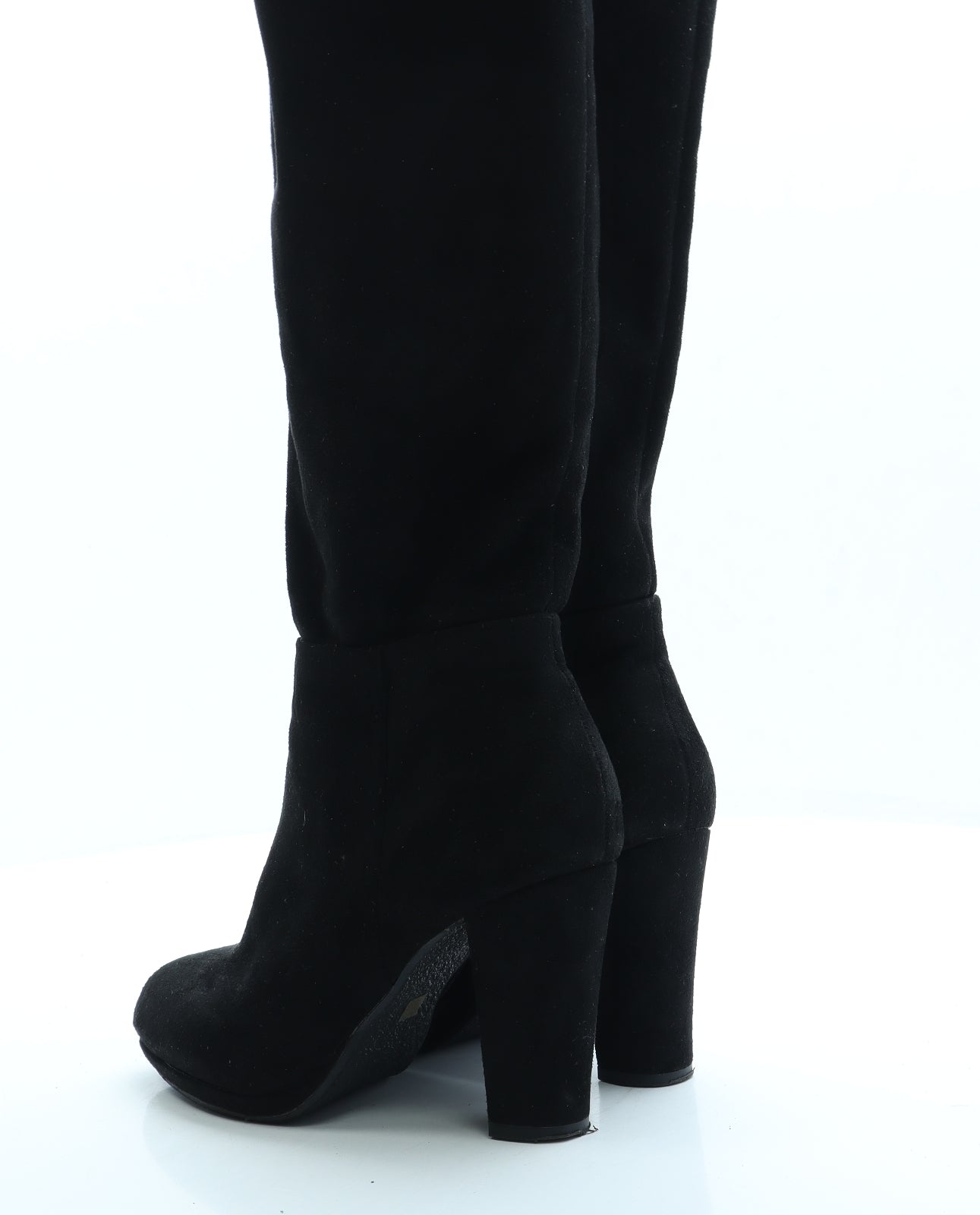 Bellissimo Womens Black Polyester Sock Boot UK 5 39