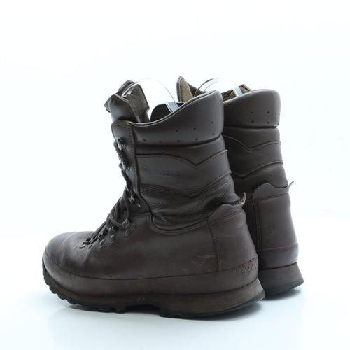 Filt Berg Mens Brown Leather Combat Boot UK 10