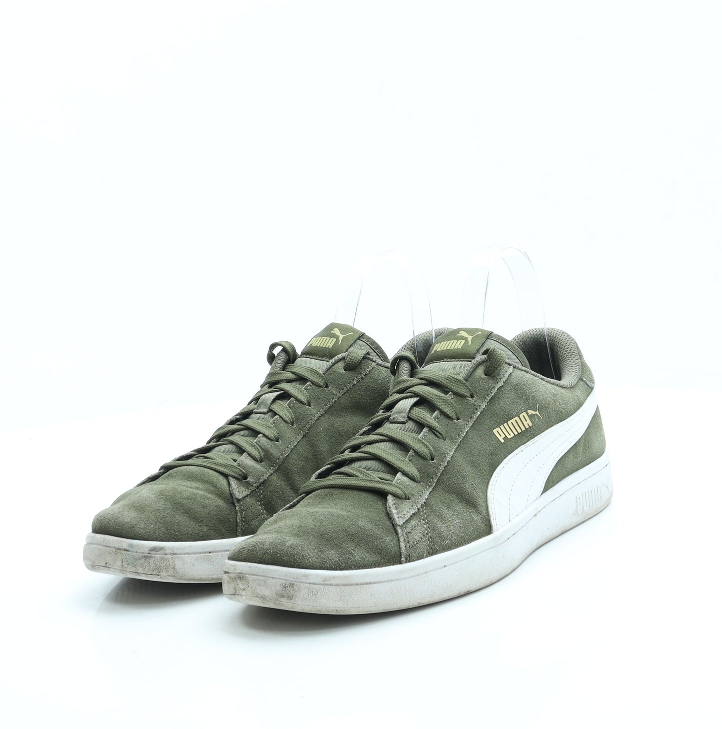 PUMA Mens Green Polyester Trainer UK 9 43