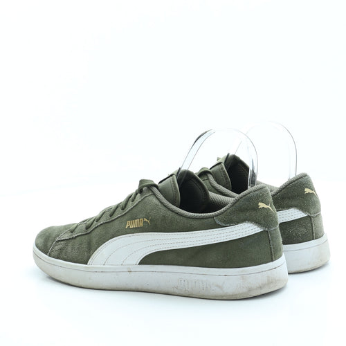 PUMA Mens Green Polyester Trainer UK 9 43
