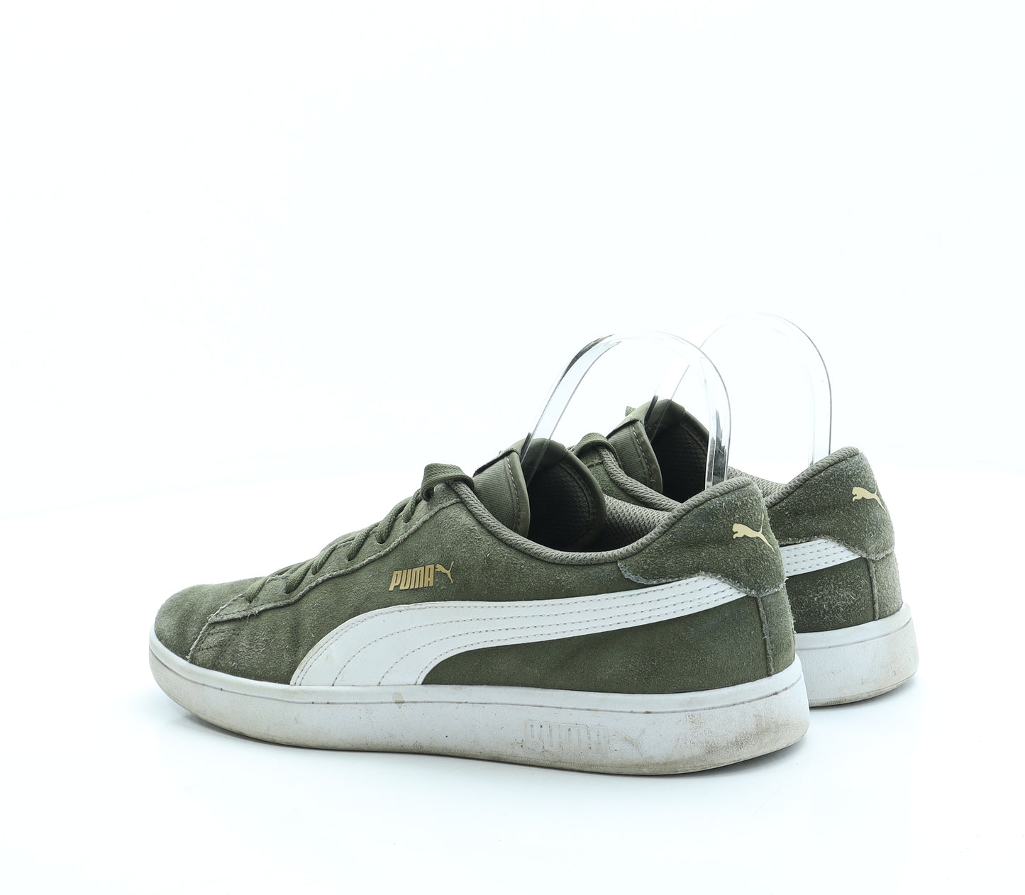 PUMA Mens Green Polyester Trainer UK 9 43