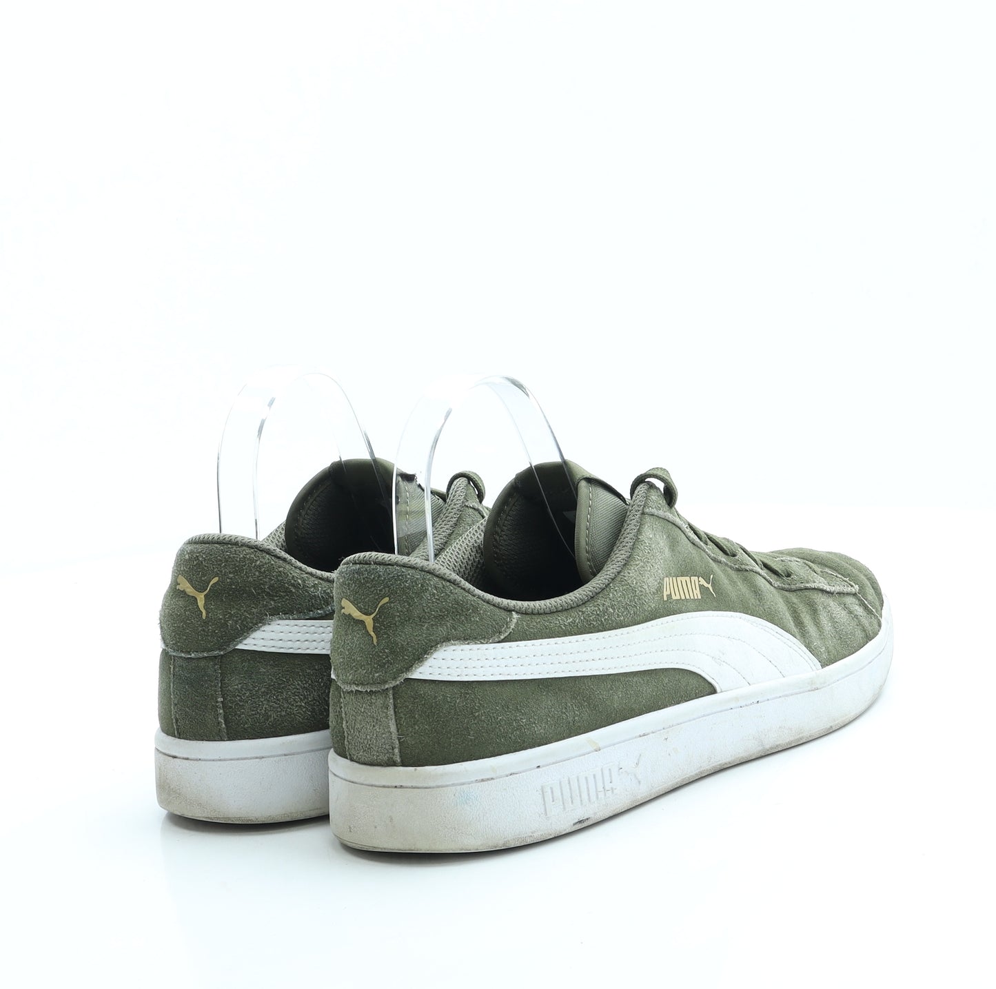PUMA Mens Green Polyester Trainer UK 9 43
