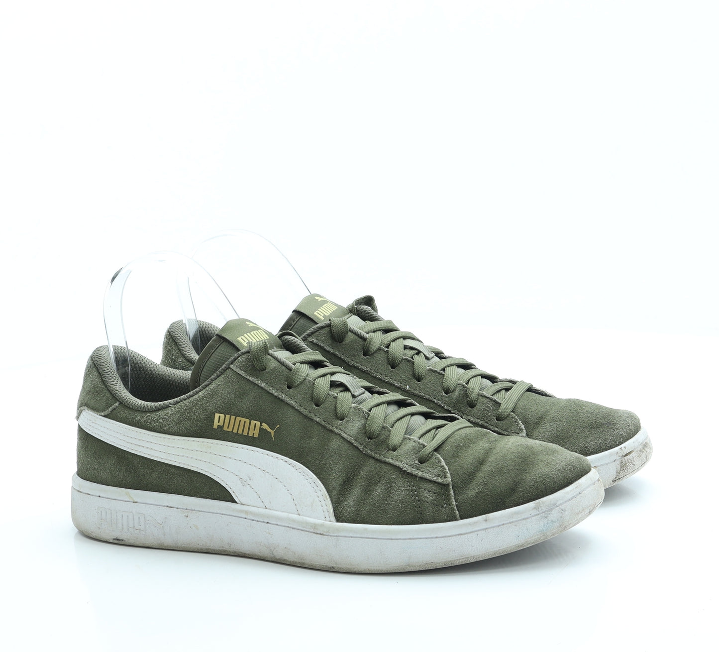 PUMA Mens Green Polyester Trainer UK 9 43