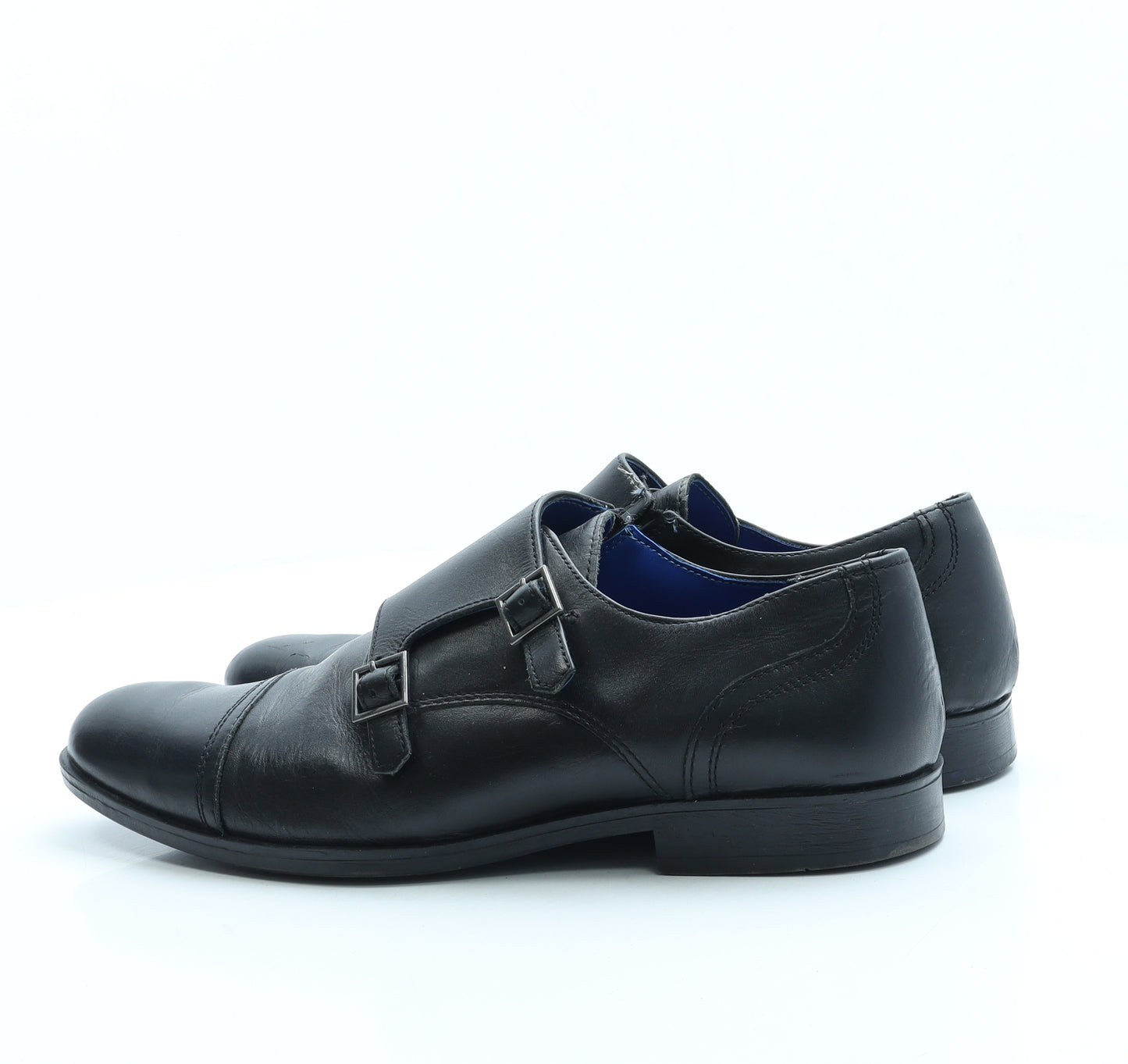 Redtape Mens Black Leather Loafer Casual UK 10 44