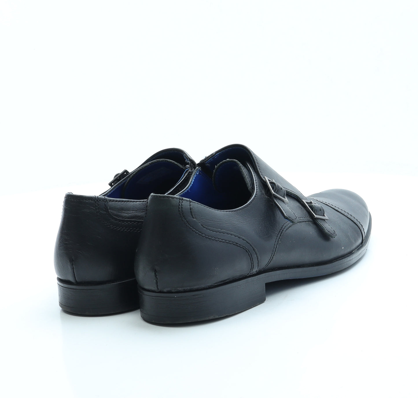 Redtape Mens Black Leather Loafer Casual UK 10 44
