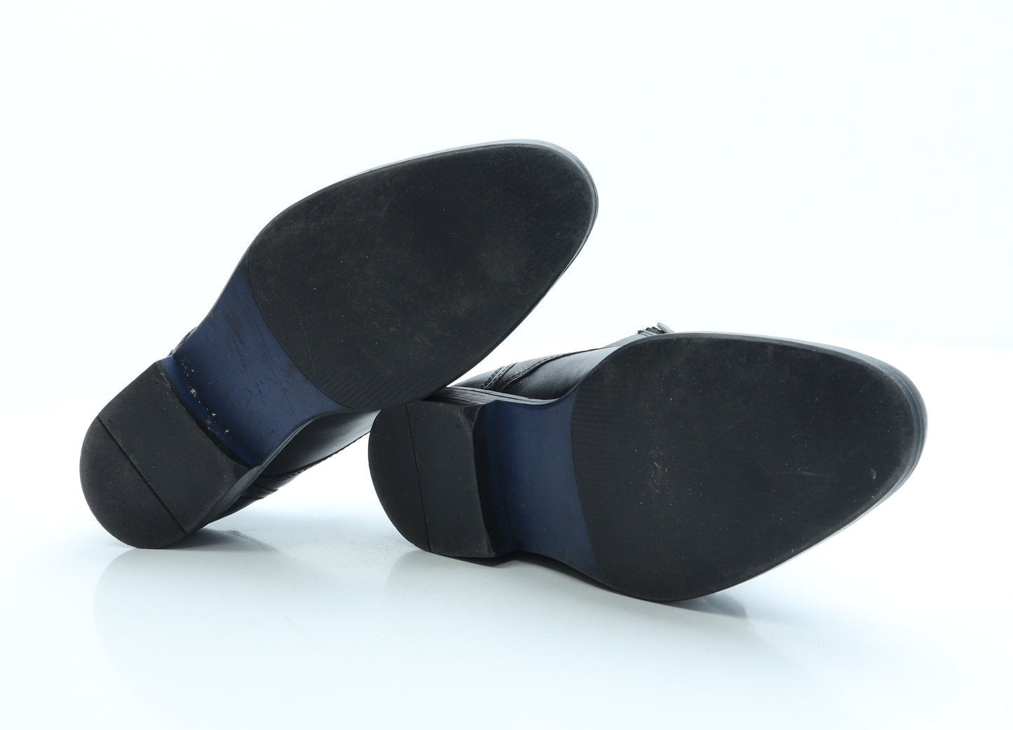 Redtape Mens Black Leather Loafer Casual UK 10 44