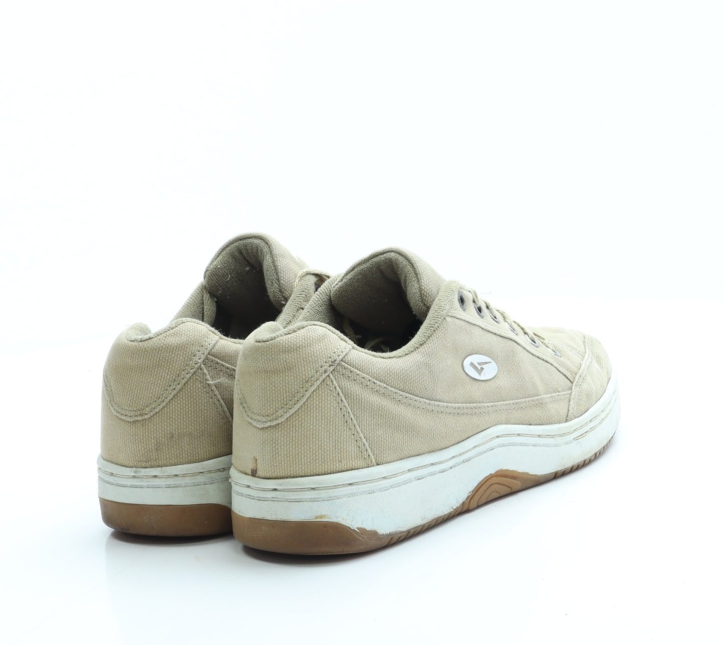 Preworn Mens Beige Polyester Trainer UK 9