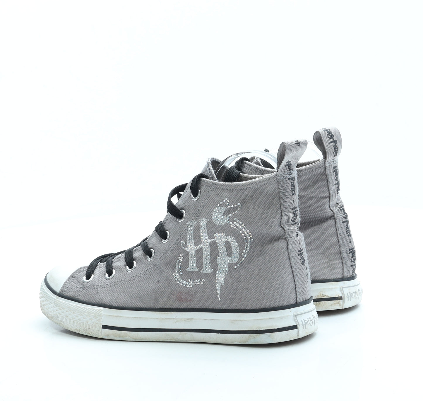 Primark Womens Grey Fabric Trainer UK 5 38 US 7 - Harry Potter