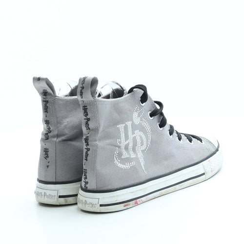 Primark Womens Grey Fabric Trainer UK 5 38 US 7 - Harry Potter