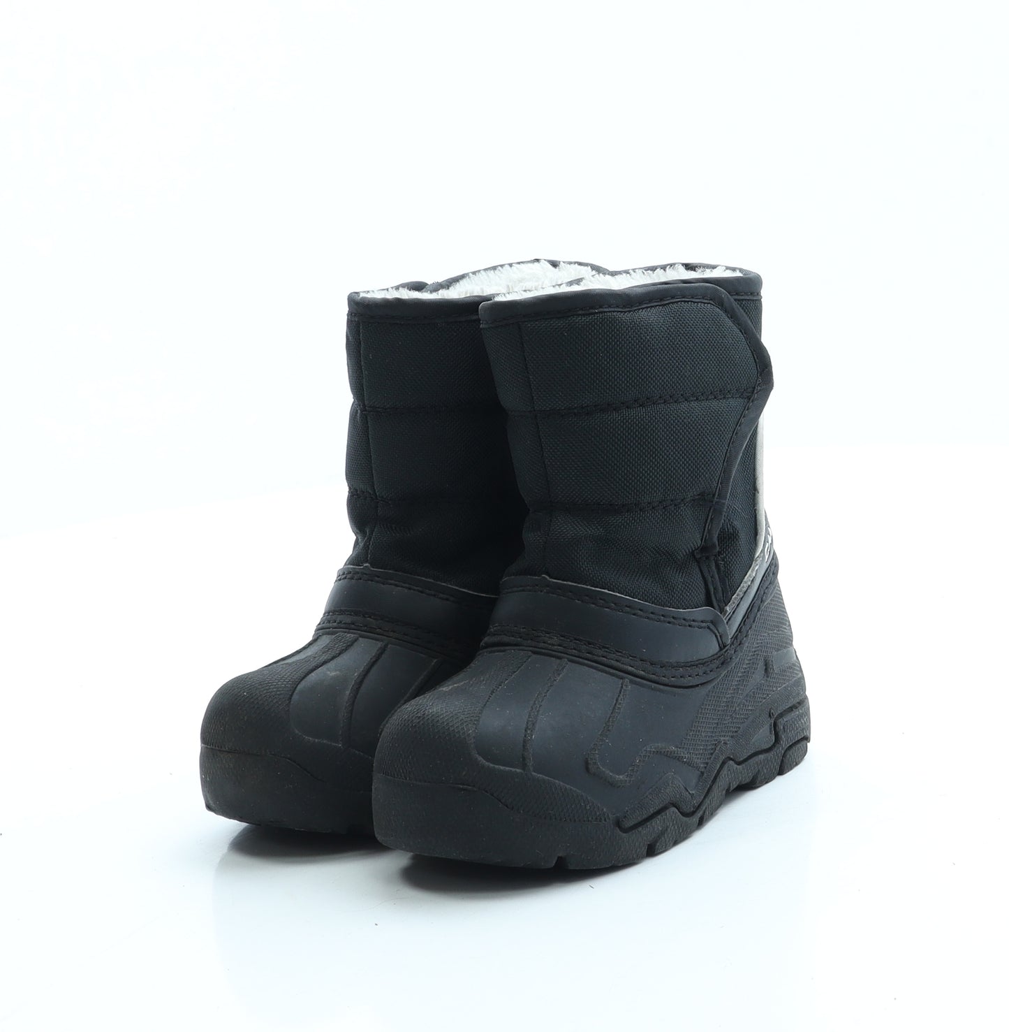 Campri Boys Black Polyester Snow Boot Boot UK 7 25