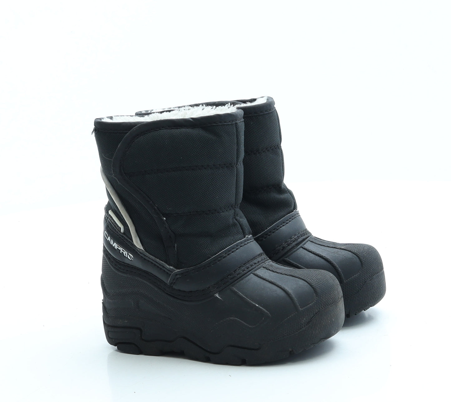 Campri Boys Black Polyester Snow Boot Boot UK 7 25