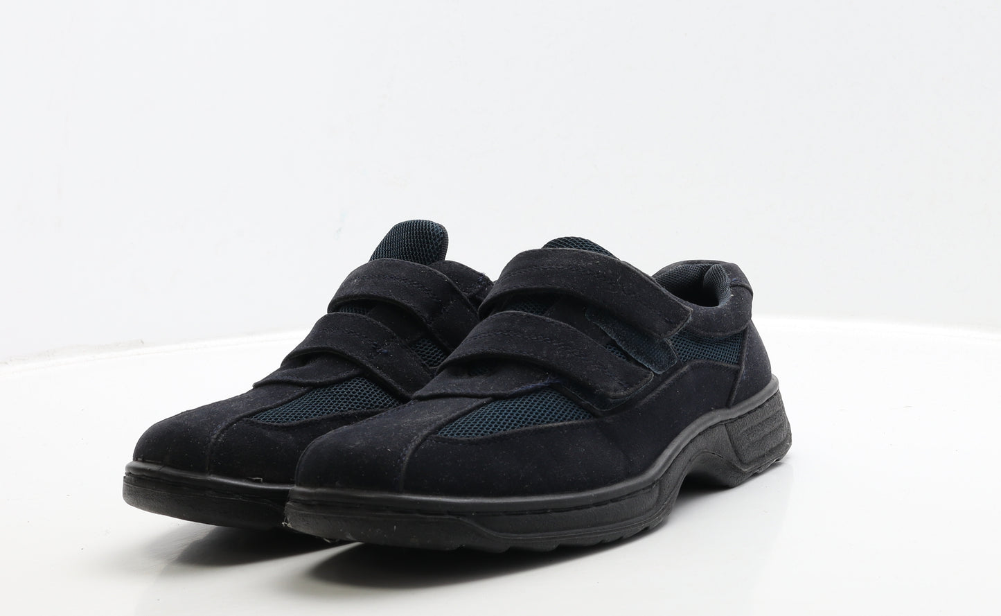 Cushion Walk Mens Blue Suede Trainer UK 8 41