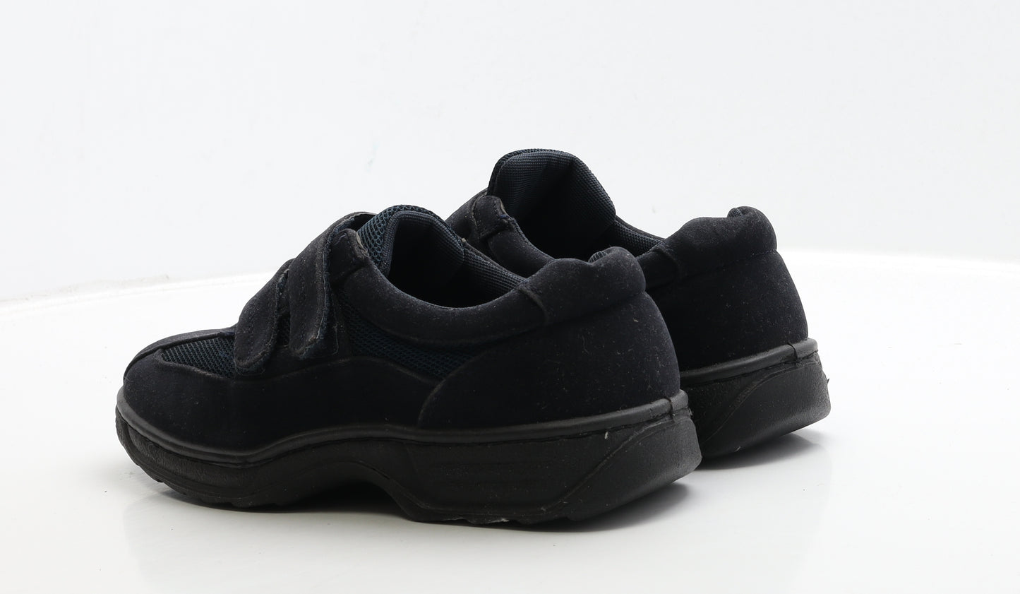 Cushion Walk Mens Blue Suede Trainer UK 8 41