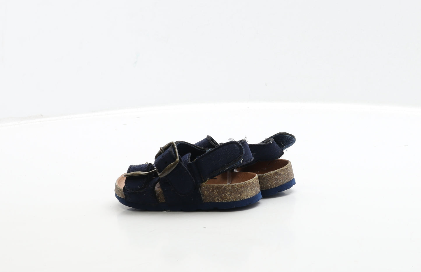 Gap Boys Blue Leather Slingback Sandal UK 5 22