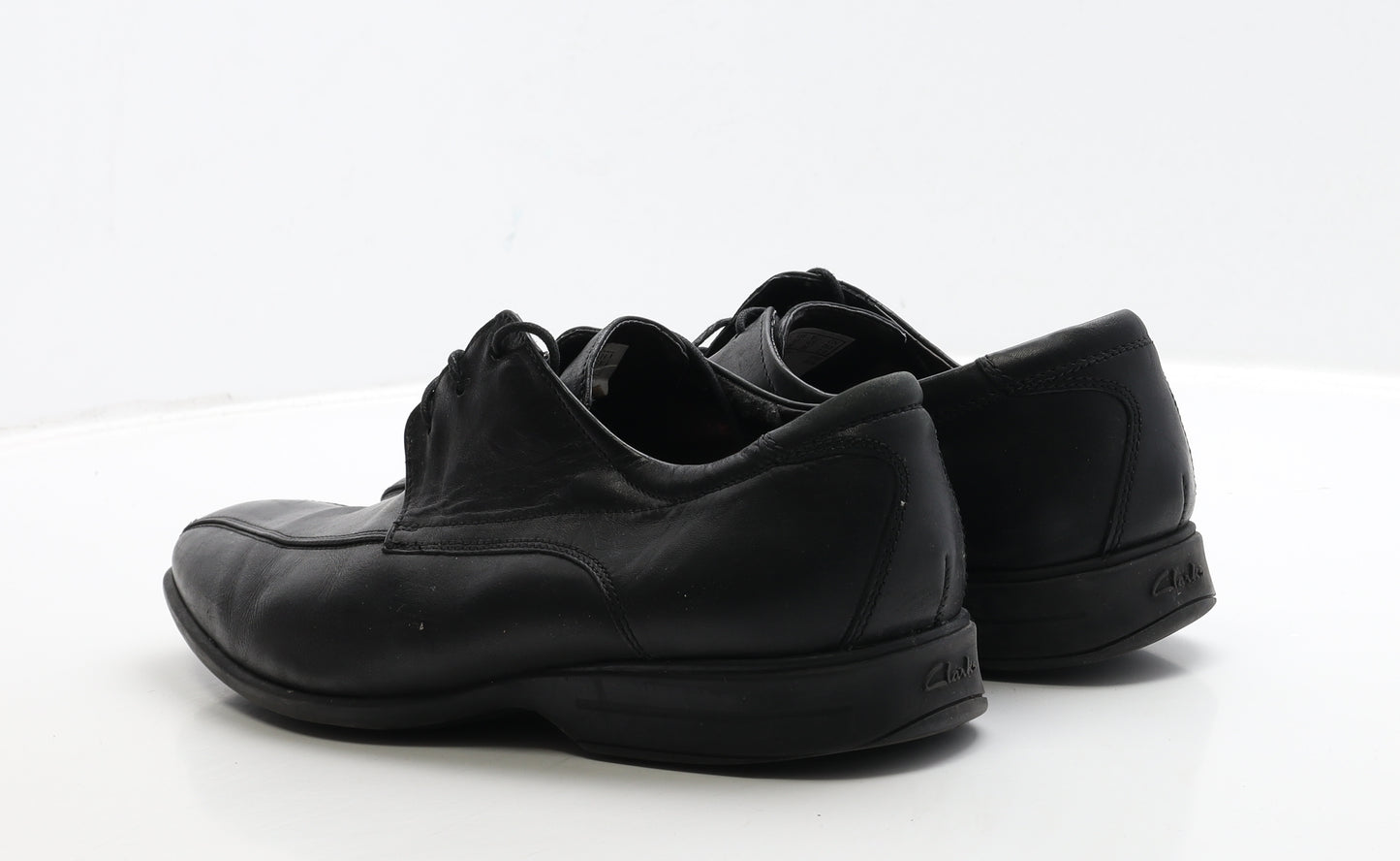Clarks Mens Black Leather Oxford Dress UK 9 43