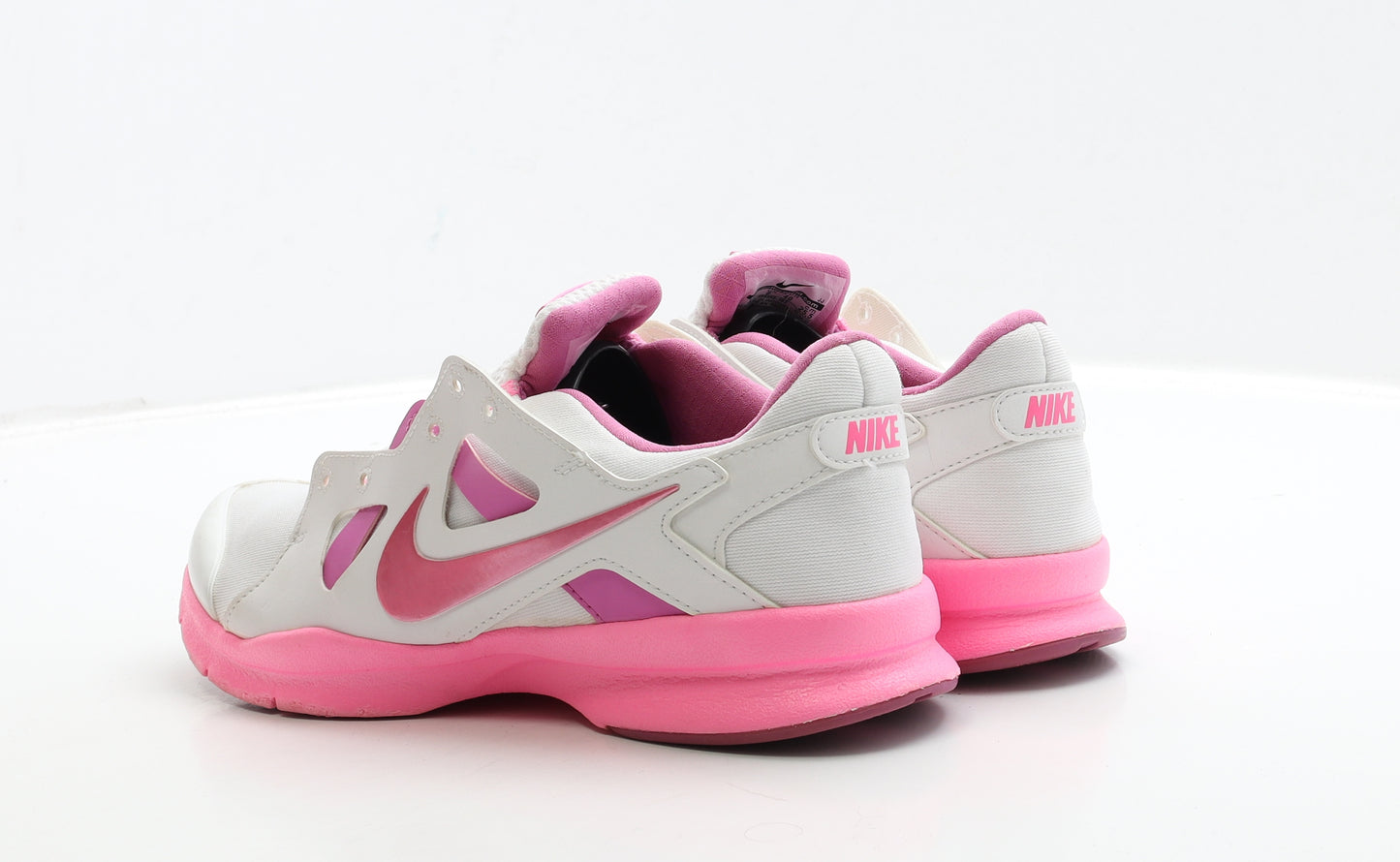 Nike Womens White Polyester Trainer UK 6 40