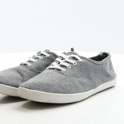Primark Womens Grey Fabric Trainer UK 7 40