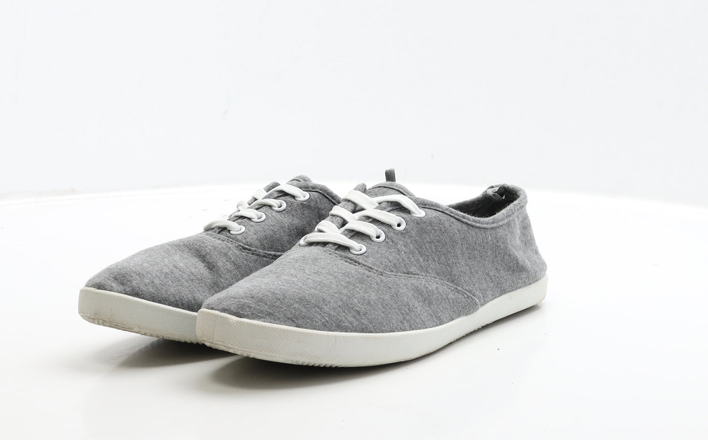 Primark Womens Grey Fabric Trainer UK 7 40
