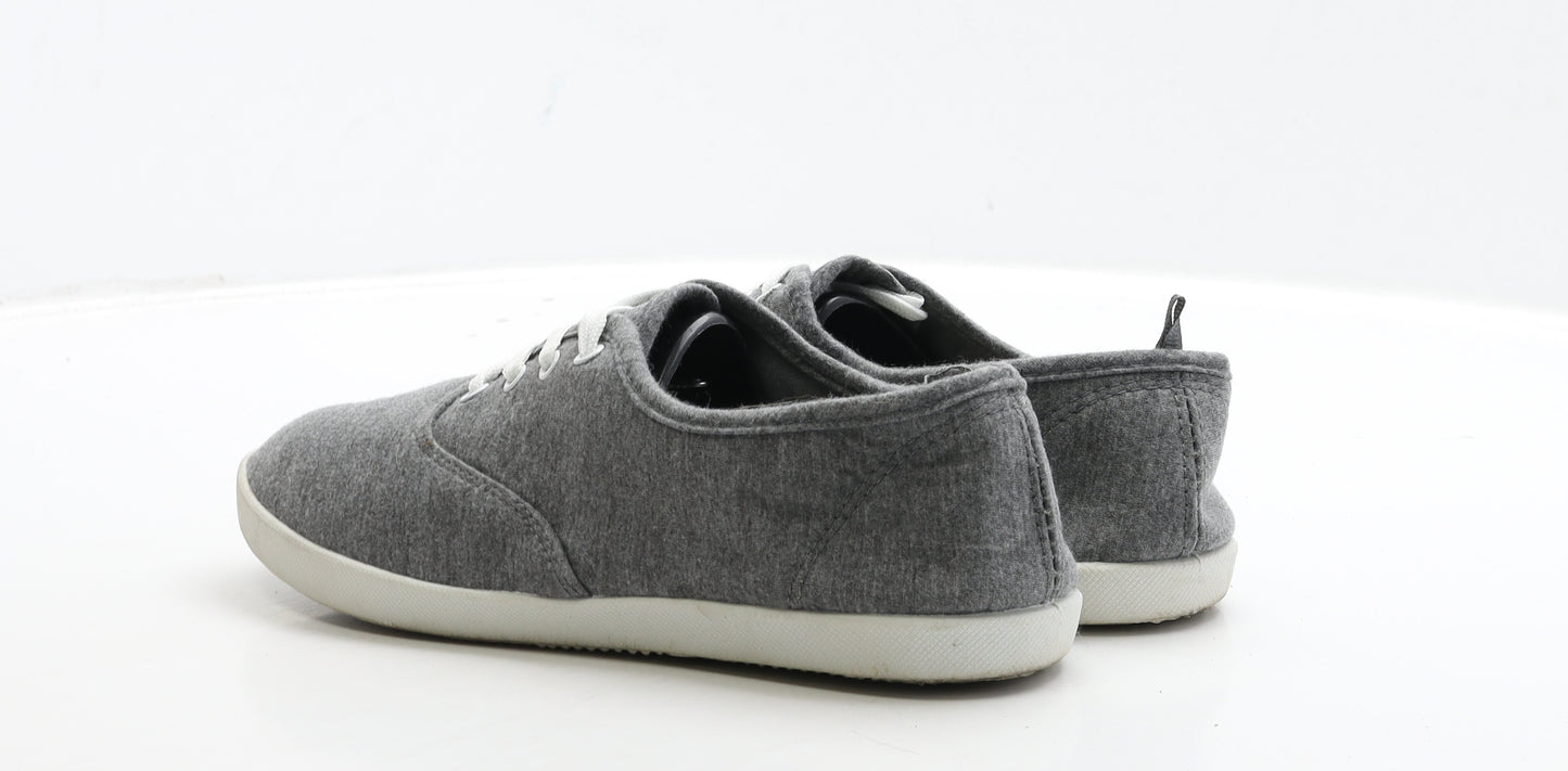 Primark Womens Grey Fabric Trainer UK 7 40
