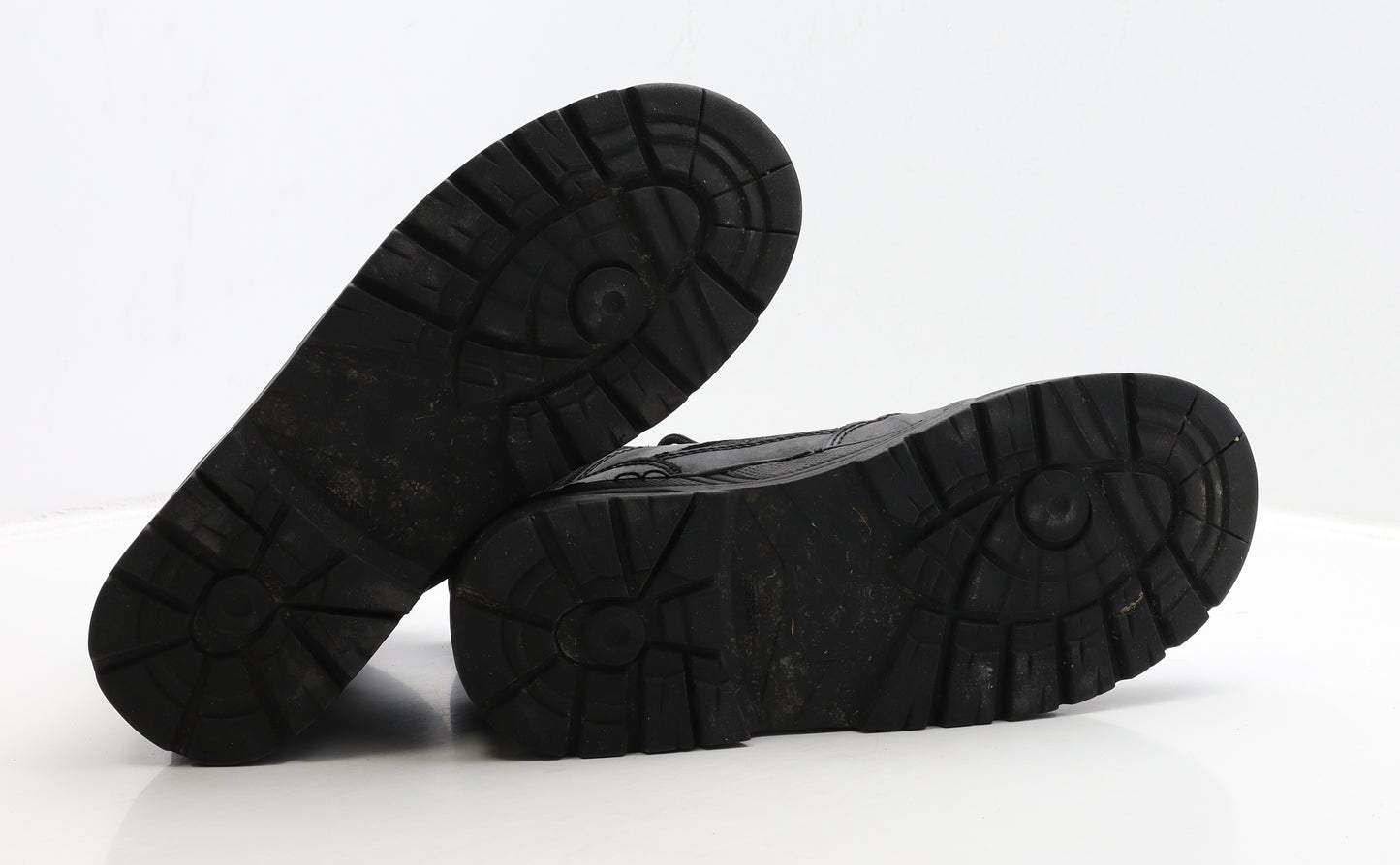 Nitehawk Mens Black Leather Biker Boot UK 9 43