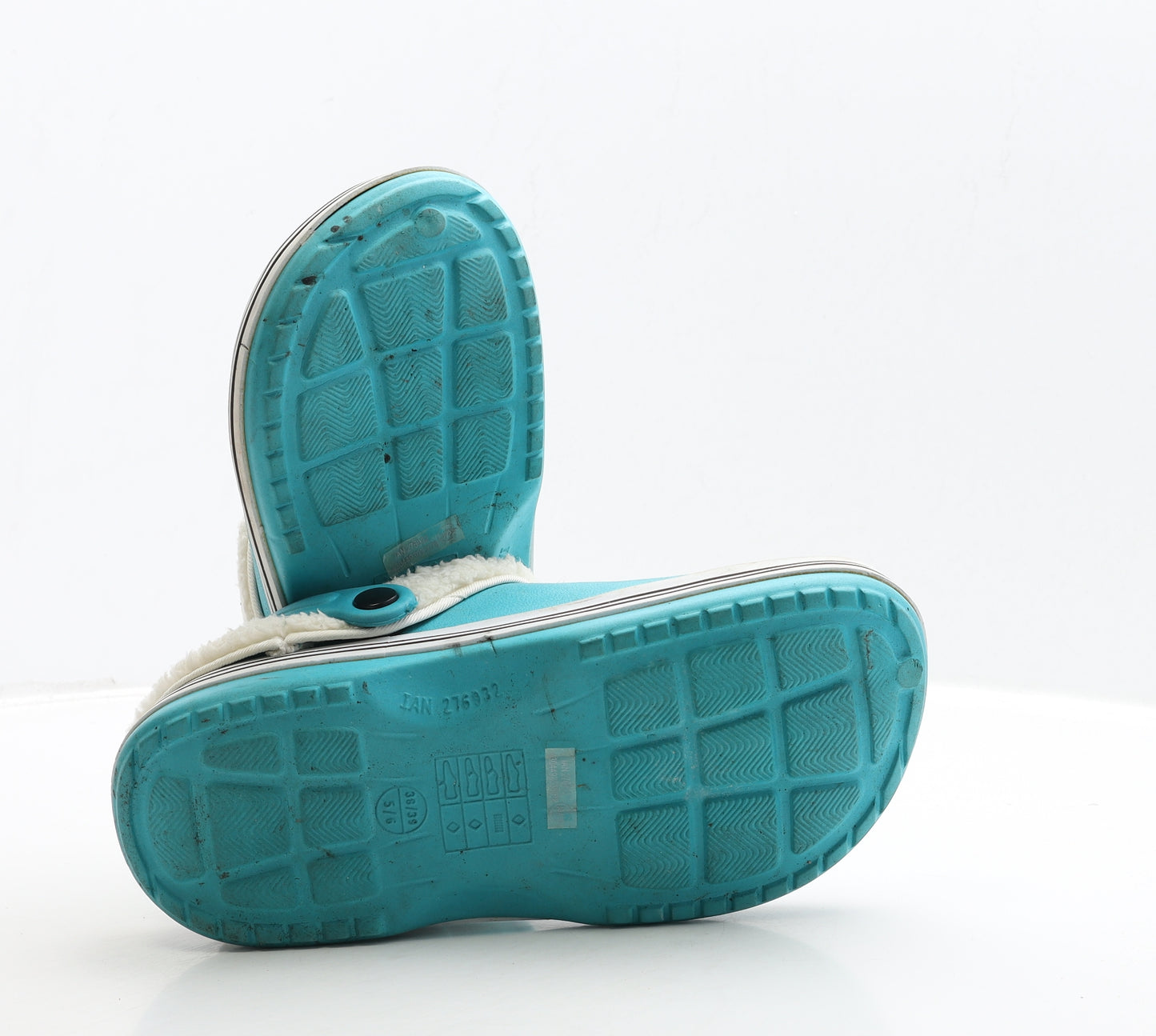 Preworn Womens Blue Rubber Clog Casual UK 5 38 - Size 5-6