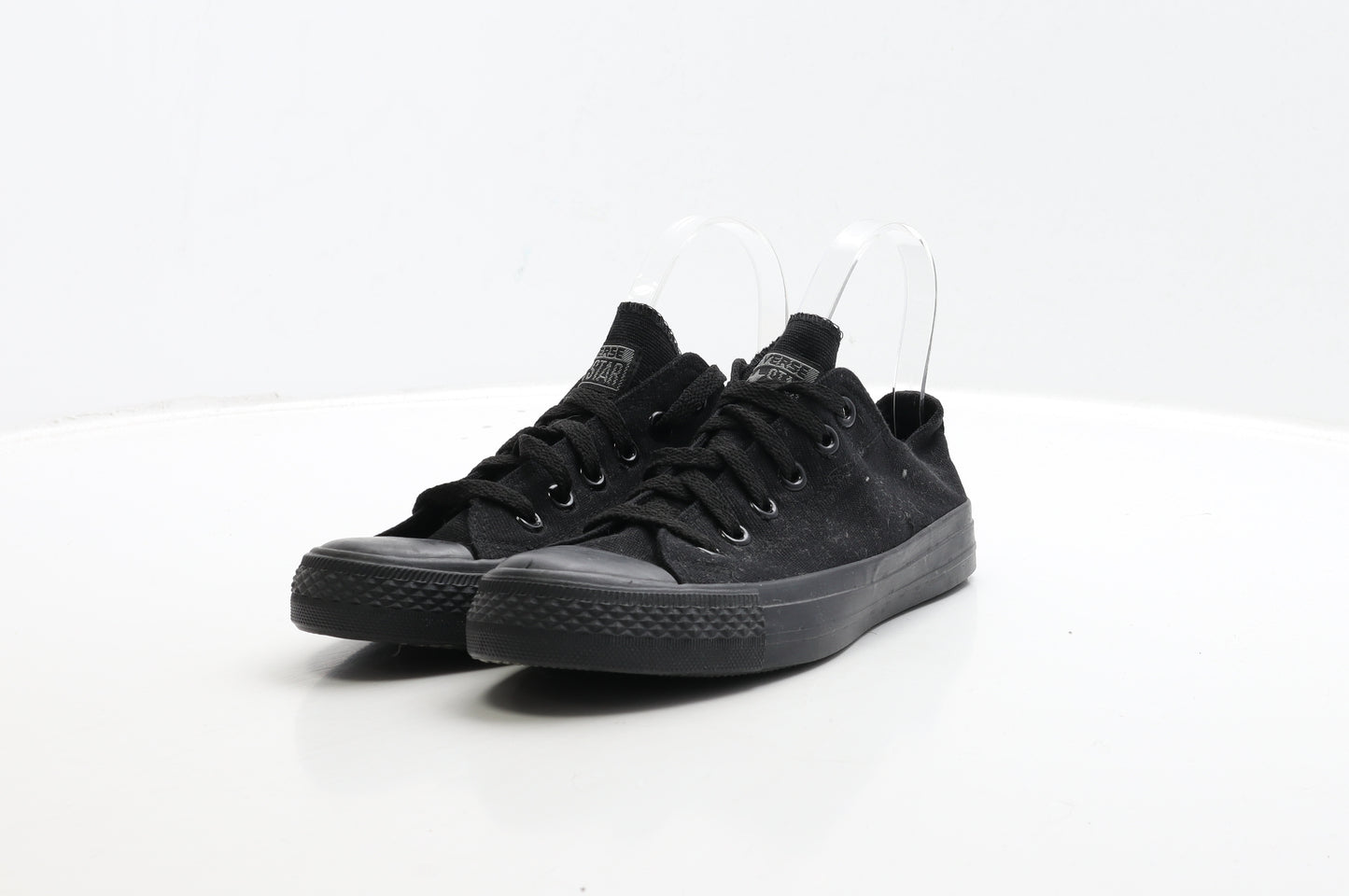 Converse Womens Black Fabric Trainer UK 5.5 38.5