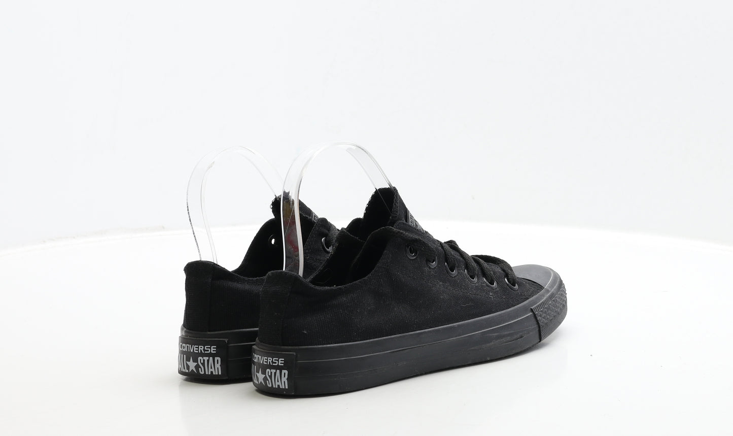 Converse Womens Black Fabric Trainer UK 5.5 38.5