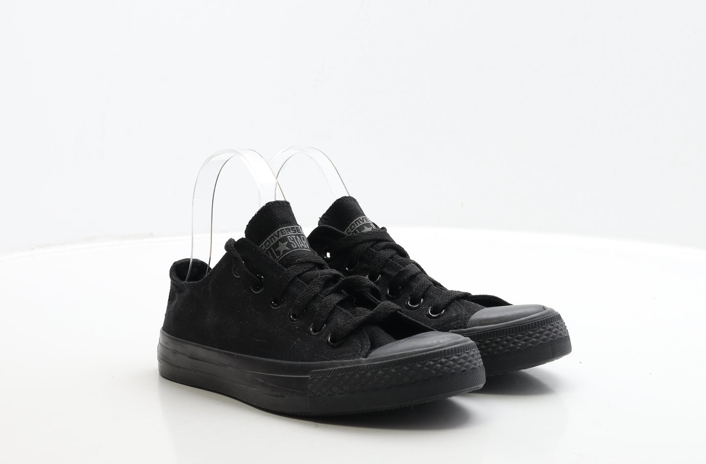 Converse Womens Black Fabric Trainer UK 5.5 38.5