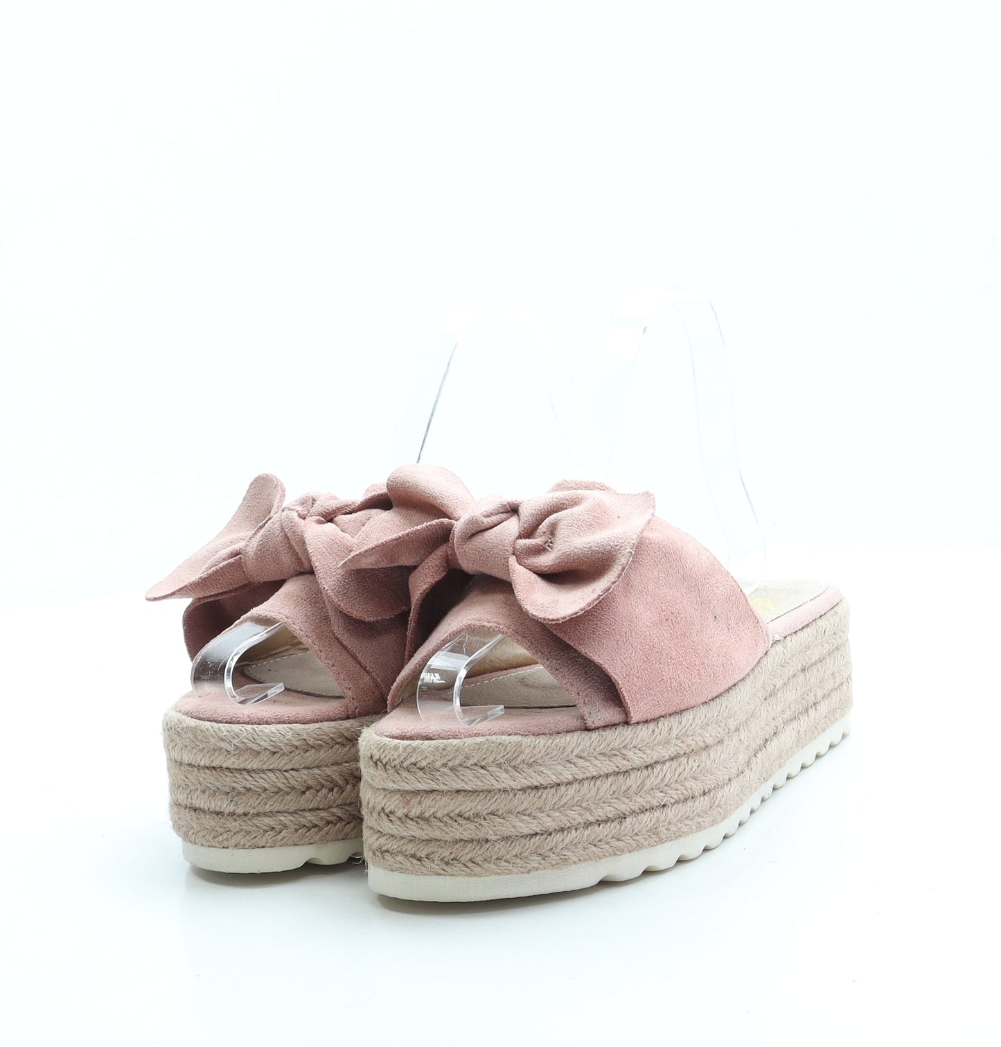 Xti Womens Pink Suede Espadrille Sandal UK 5 38