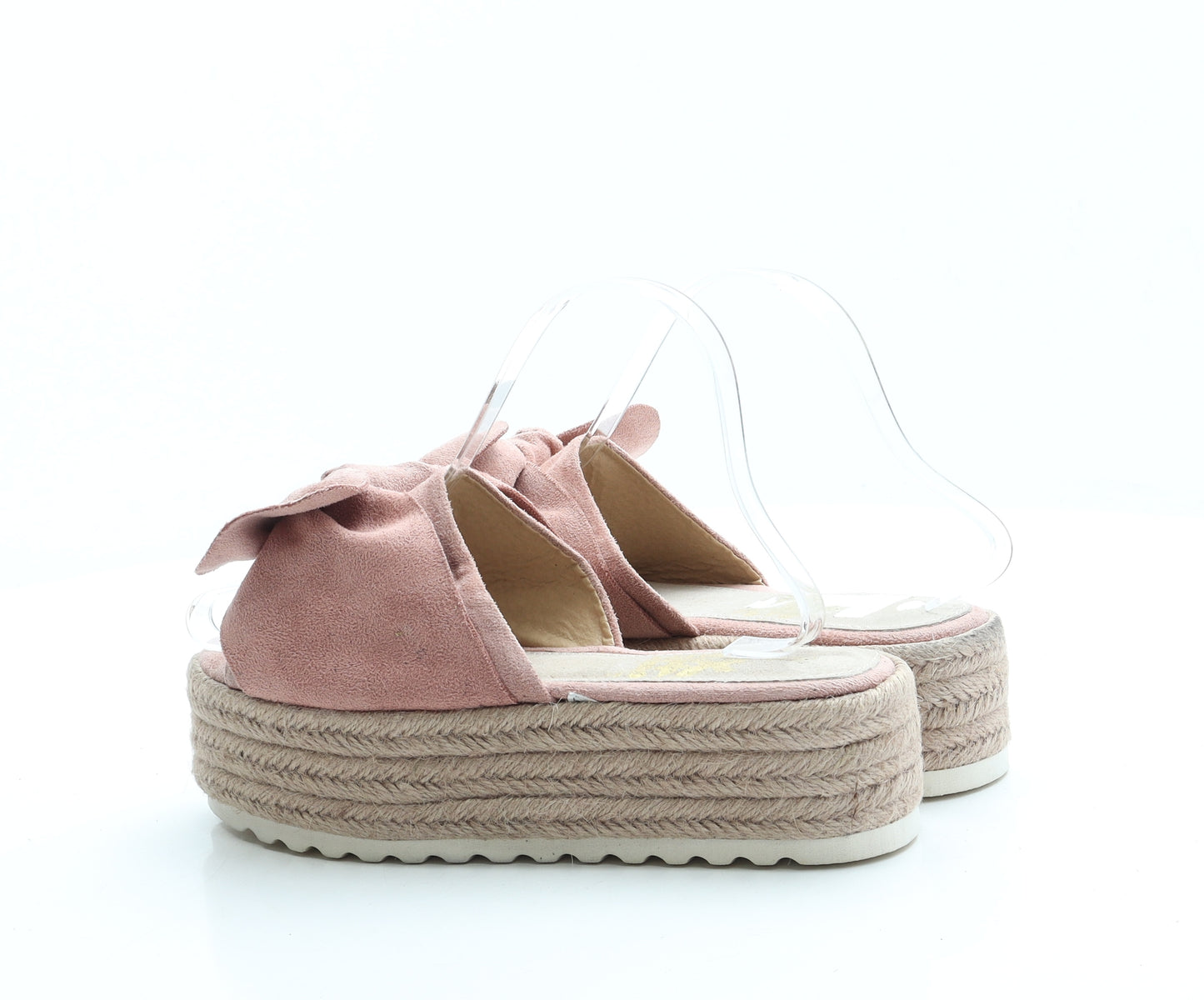 Xti Womens Pink Suede Espadrille Sandal UK 5 38