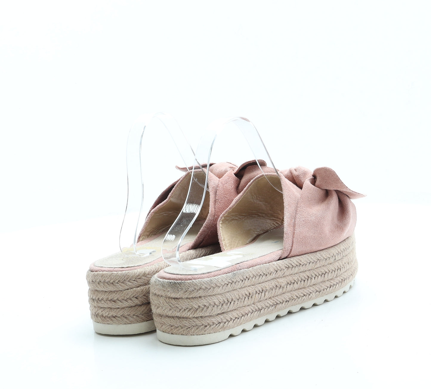 Xti Womens Pink Suede Espadrille Sandal UK 5 38