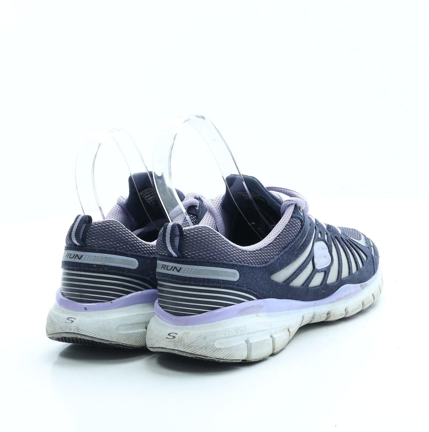 Skechers Womens Purple Polyester Trainer UK 3 36