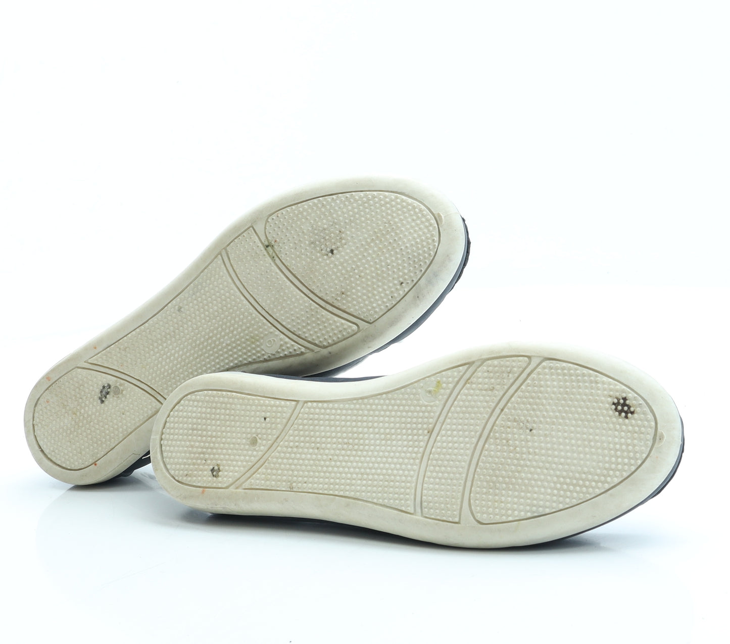 Avenue Womens Blue Leather Boat Shoe Flat UK 6