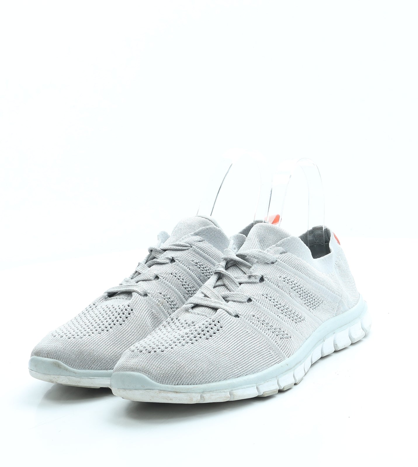 Preworn Womens Grey Polyester Trainer UK 6 39