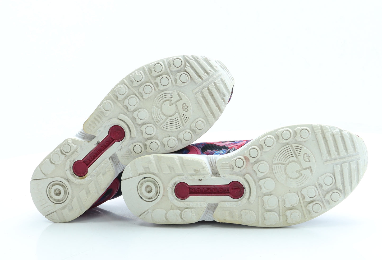 adidas Womens Pink Floral Polyester Trainer UK 6.5 40