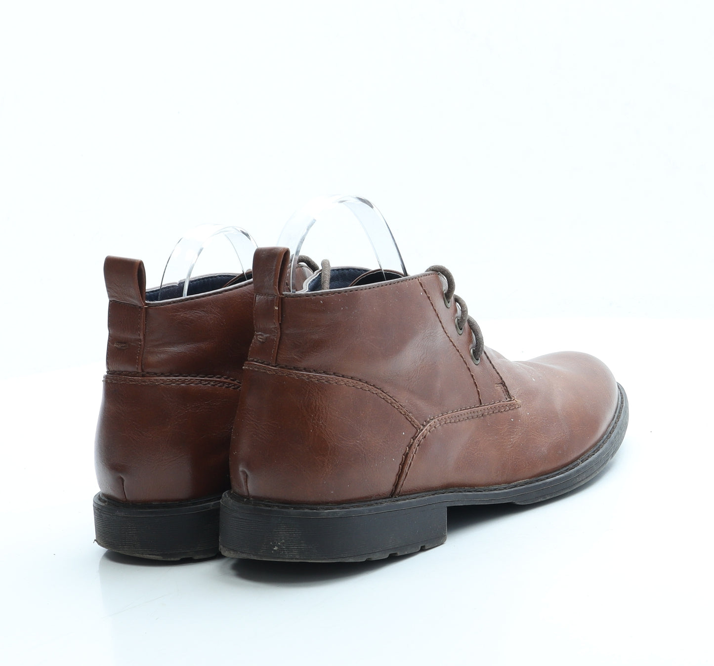 Redherring Mens Brown Leather Chelsea Boot UK 8