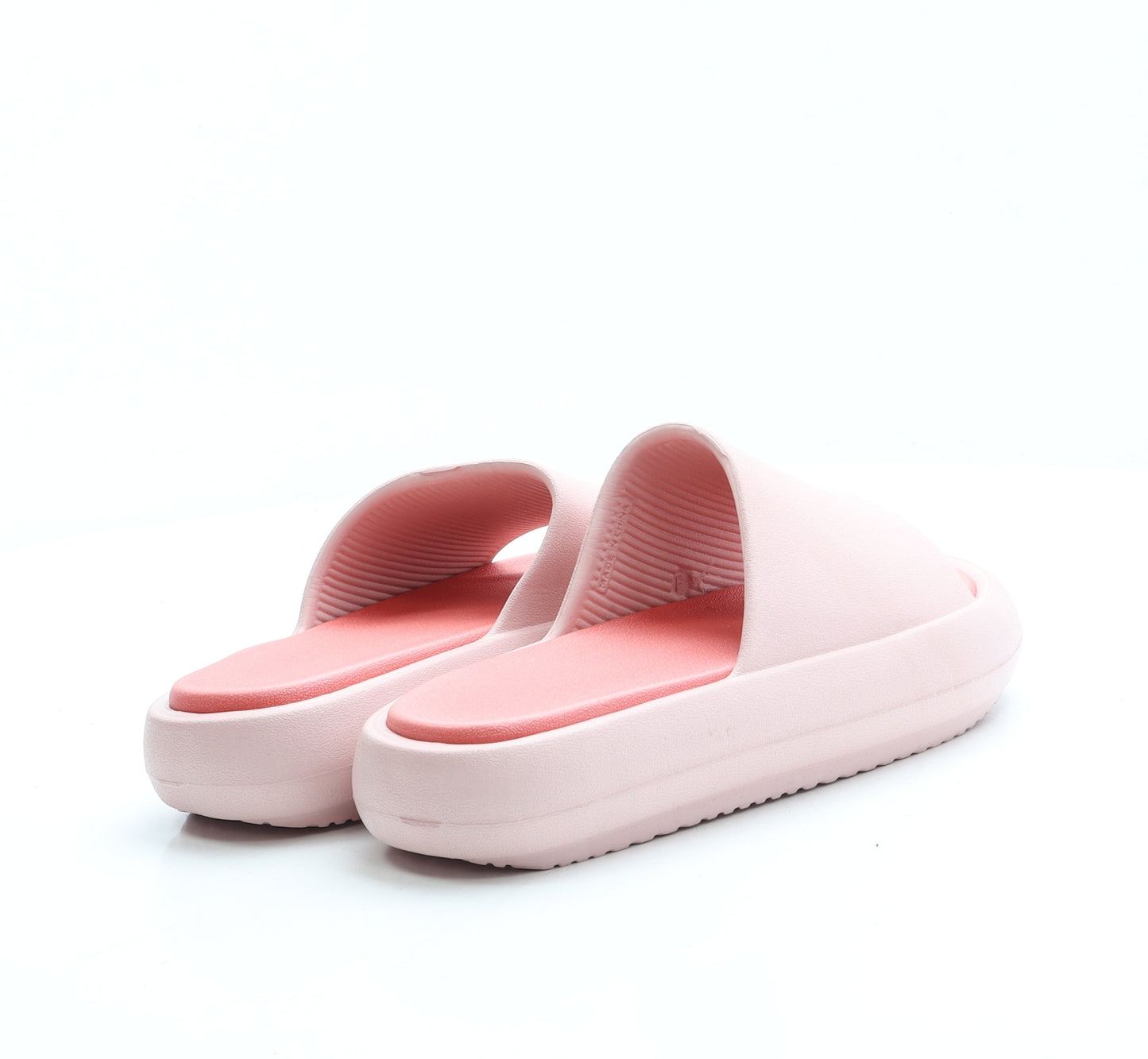 Utune Womens Pink Rubber Slider Sandal UK 4 37 - 4-5