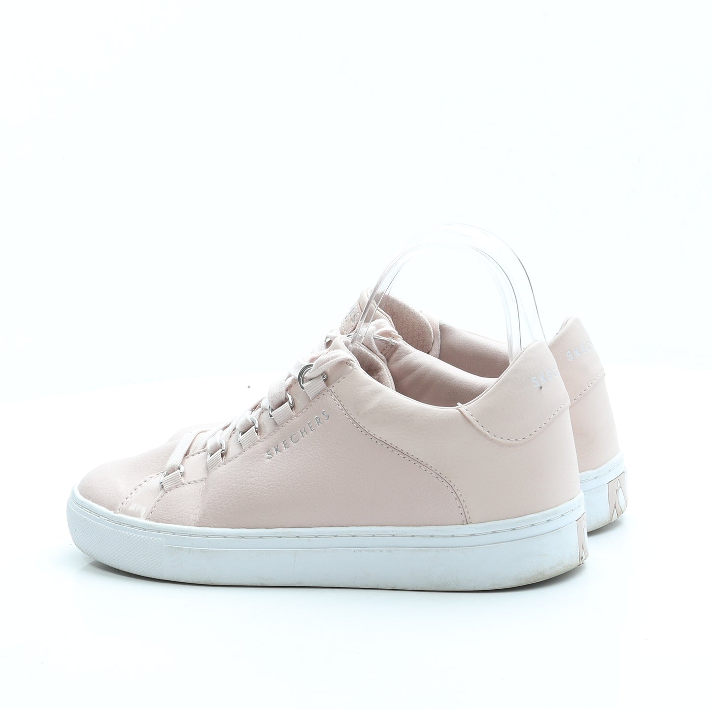 Skechers Womens Pink Leather Trainer UK 6 39