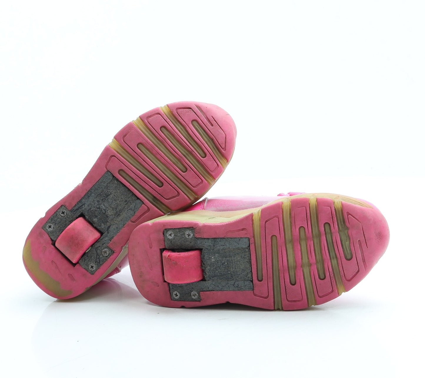 Fashion Girls Pink Polyester Trainer UK 12 30 - Wings