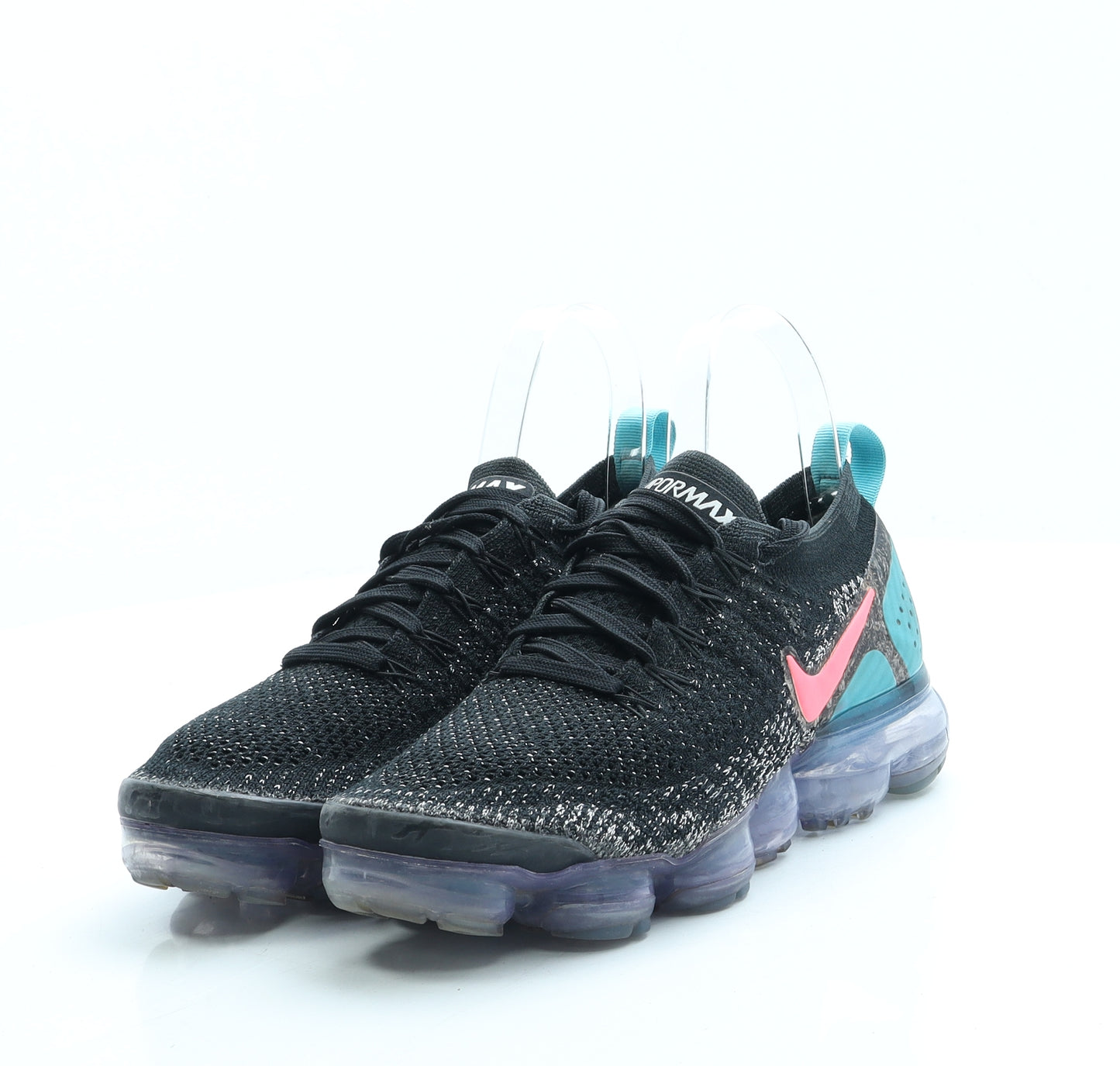 Nike Womens Black Polyester Trainer UK 4.5 38 - Vapor Max