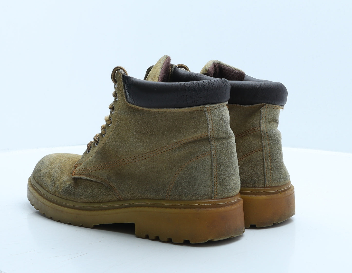 MXS Mens Beige Polyester Combat Boot UK 10 44